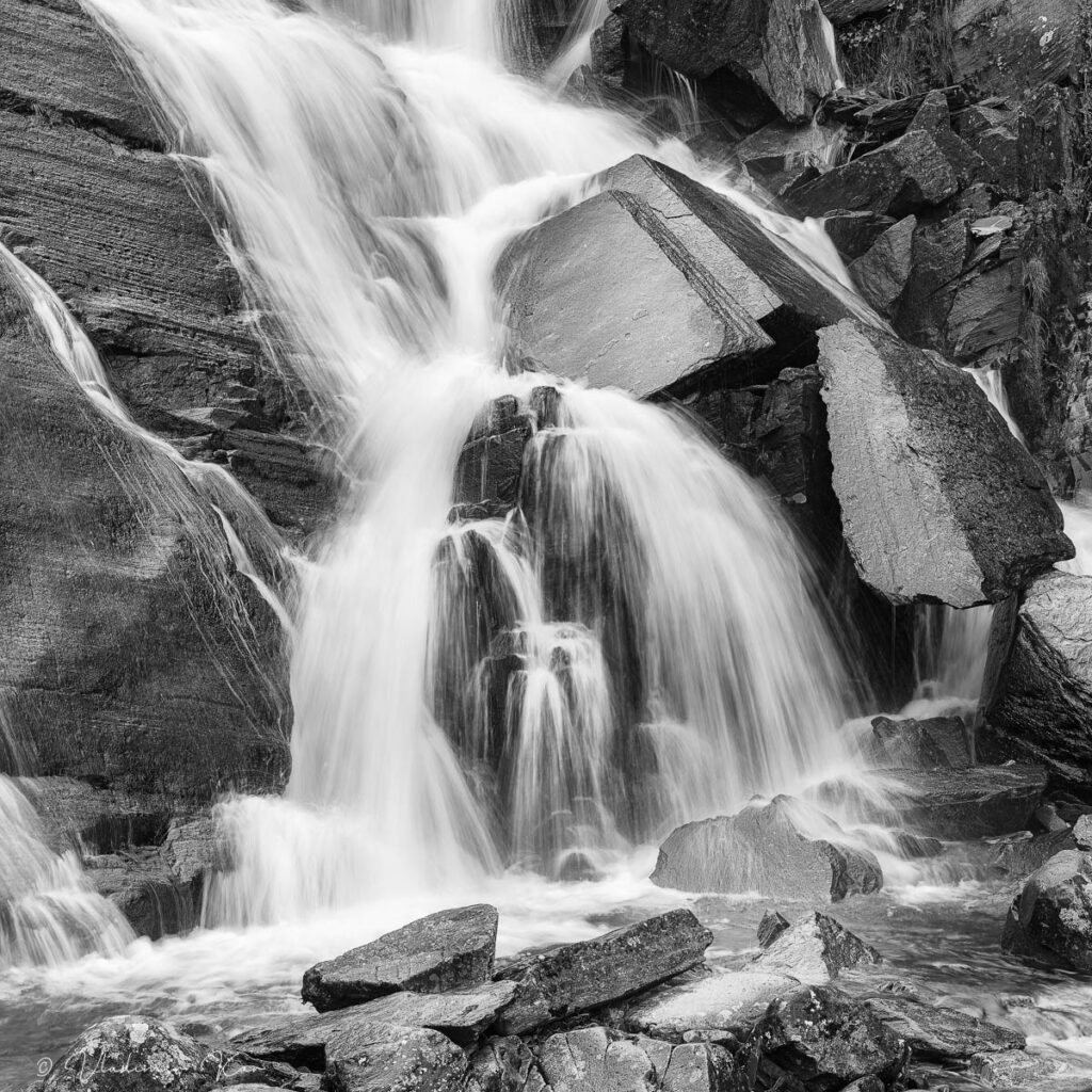Cwmorthin waterfall