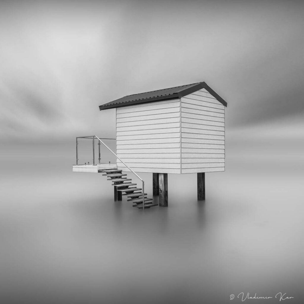 Osea Beach Huts Essex England