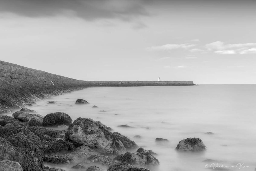 South shields lighthouse Tyne and Wear England